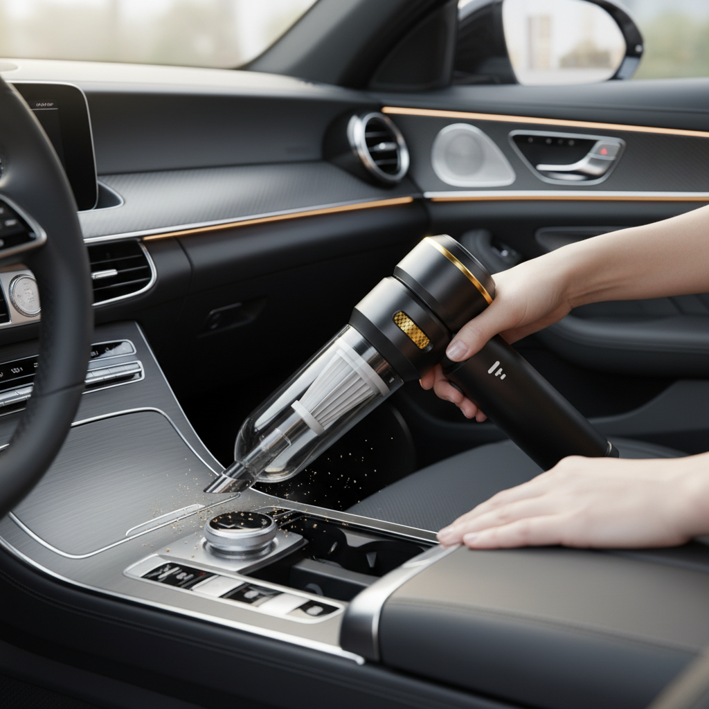 AspiraBroom • Petit format, grand ménage.