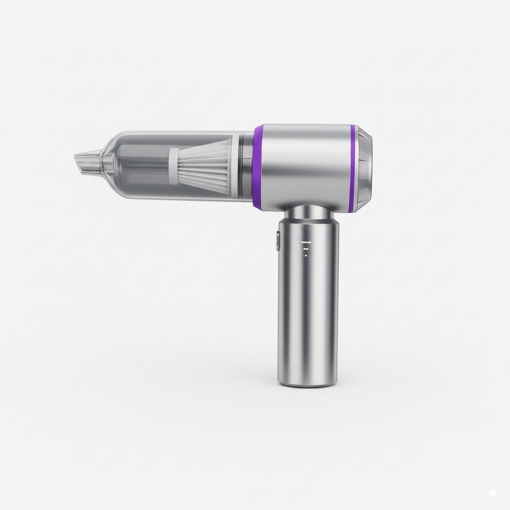 AspiraBroom Argent Violet POV Gche