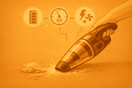 Comment améliorer l’autonomie d’un mini aspirateur ? - AspiraBroom™