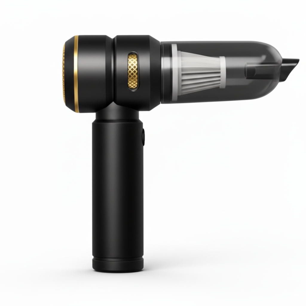 AspiraBroom Noir Or POV Droit
