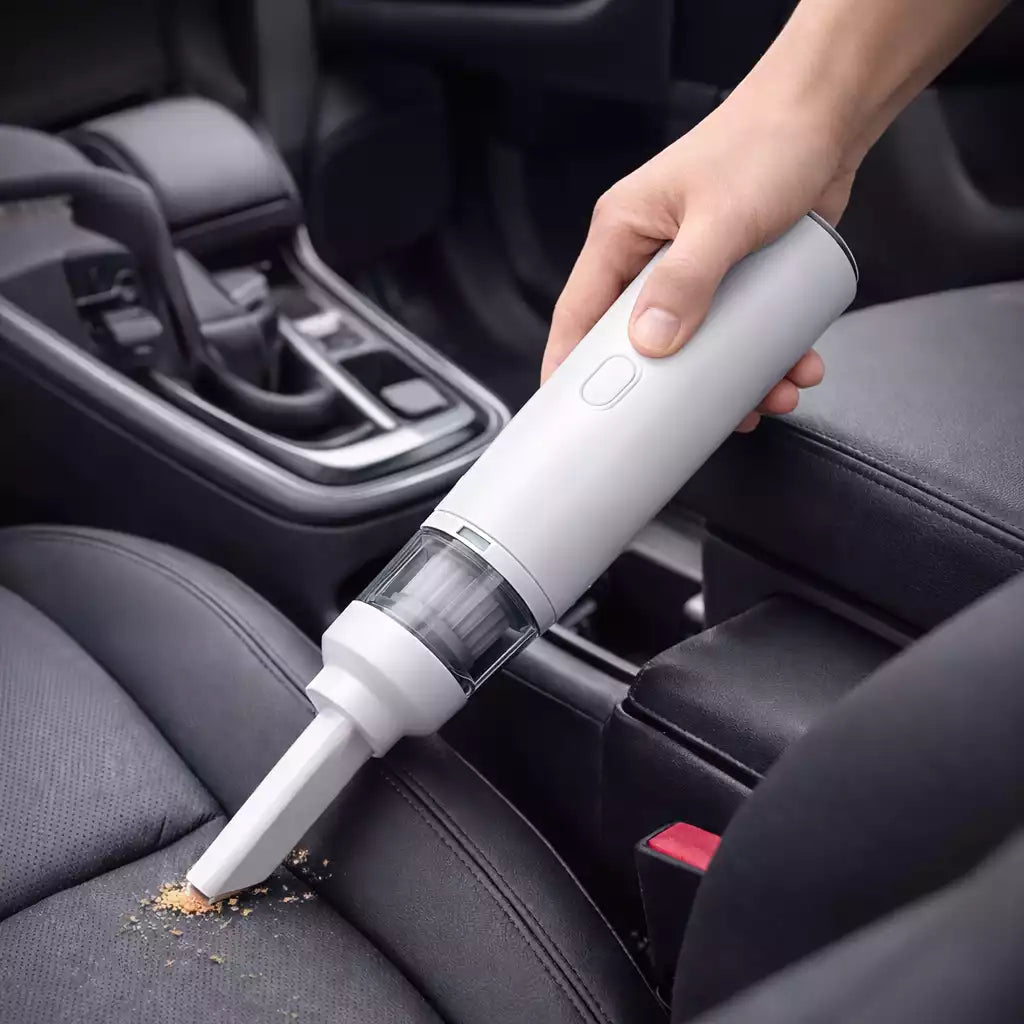 Mini aspirateur souffleur sans fil – Nettoyage puissant voiture, bureau et clavier – Rechargeable USB-C