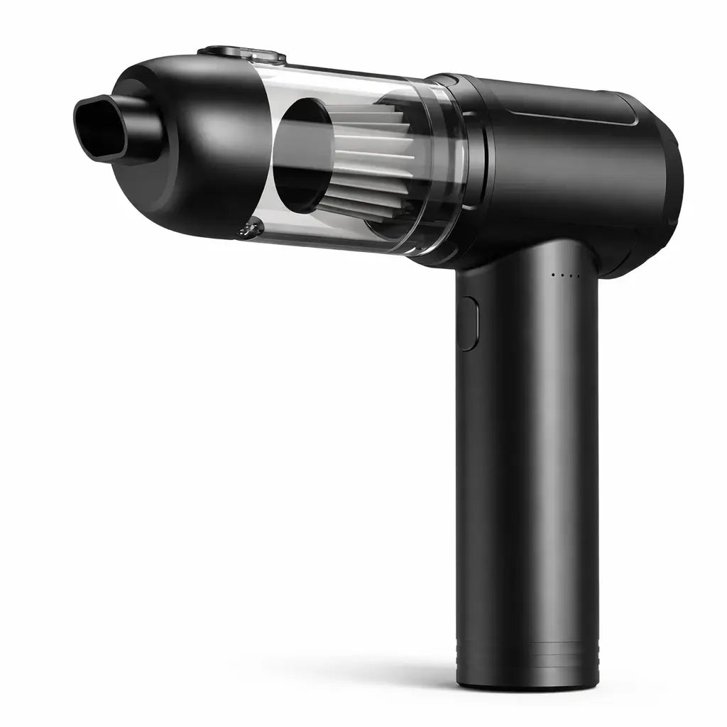 Aspirateur sans fil 15000 Pa XJ09 portable, 5 buses, 100 W - AspiraBroom™