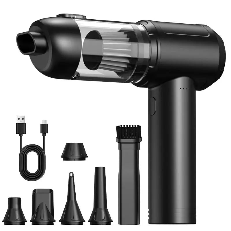 Aspirateur sans fil 15000 Pa XJ09 portable, 5 buses, 100 W - AspiraBroom™